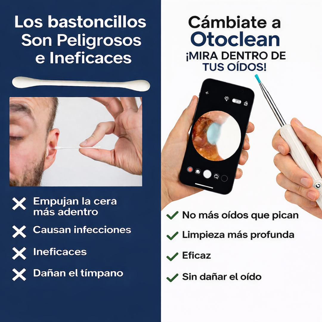 Limpiador de oídos eléctrico